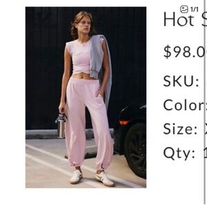 Free People Hot Shot Crossover Set XS